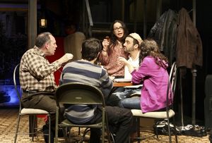 Daniel Oreskes, Janeane Garofalo, Morgan Spector, Sarah Steele, Raviv Ullman Photo