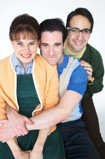 Celia Keenan-Bolger, Colin Donnell & Lin-Manuel Miranda Photo