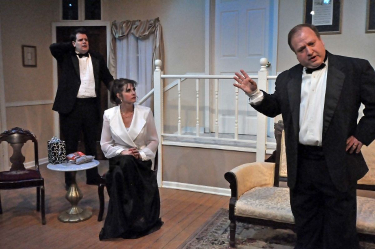 Vince Scalone, Jennifer Ciombor and Ken Kaden
 at 