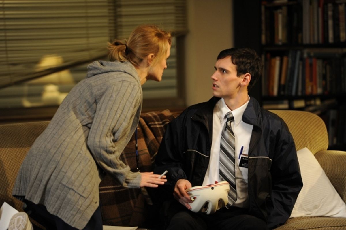 Angela Reed and Cory Michael Smith  at 