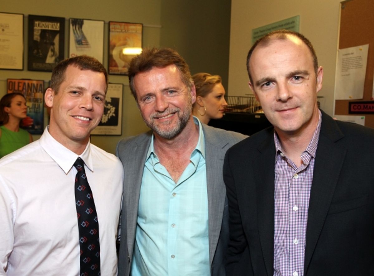 Tim Griffin, Aidan Quinn and Brian F. O'Byrne
 at 