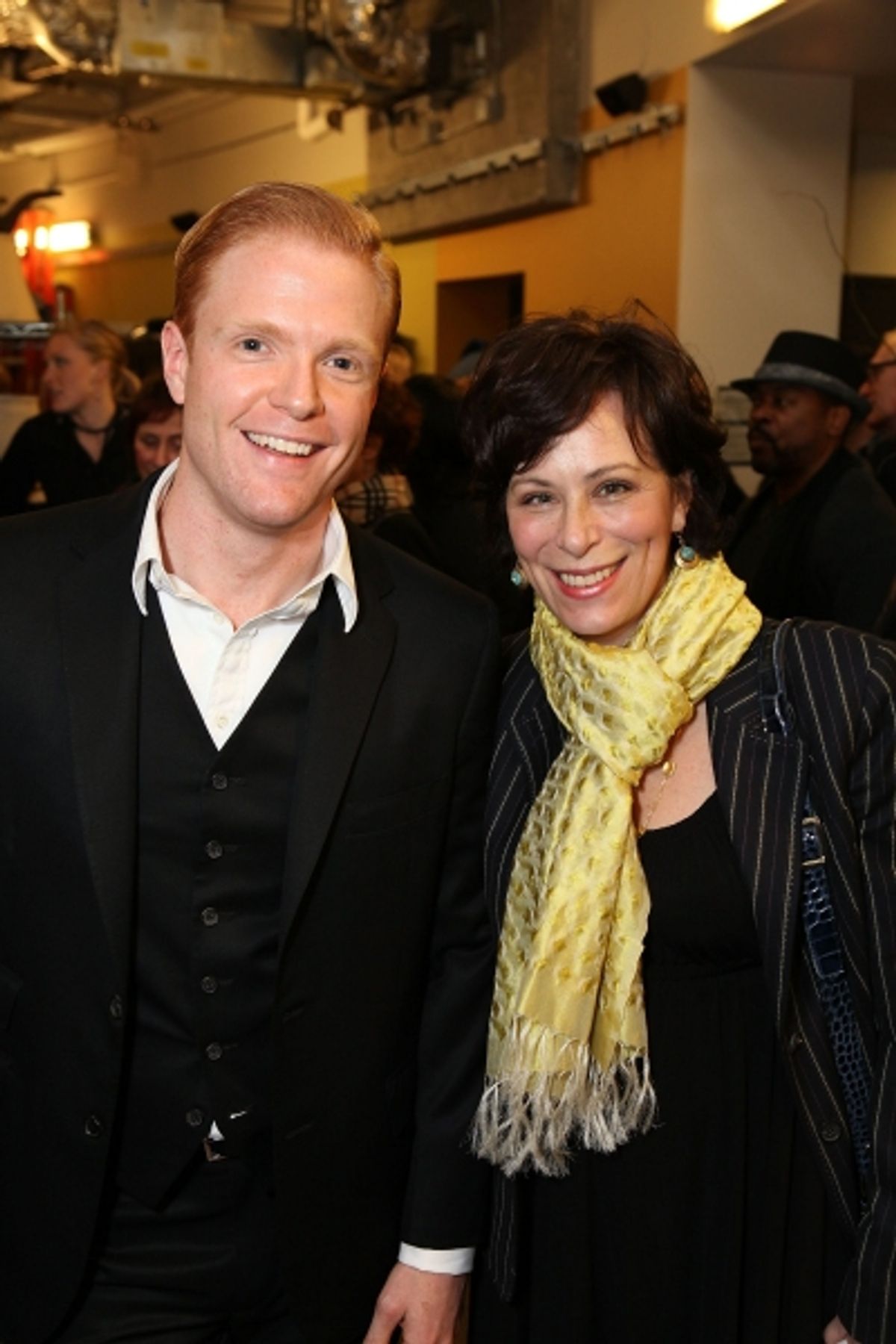 Brendan Griffin and actress Jane Kaczmarek
 at 