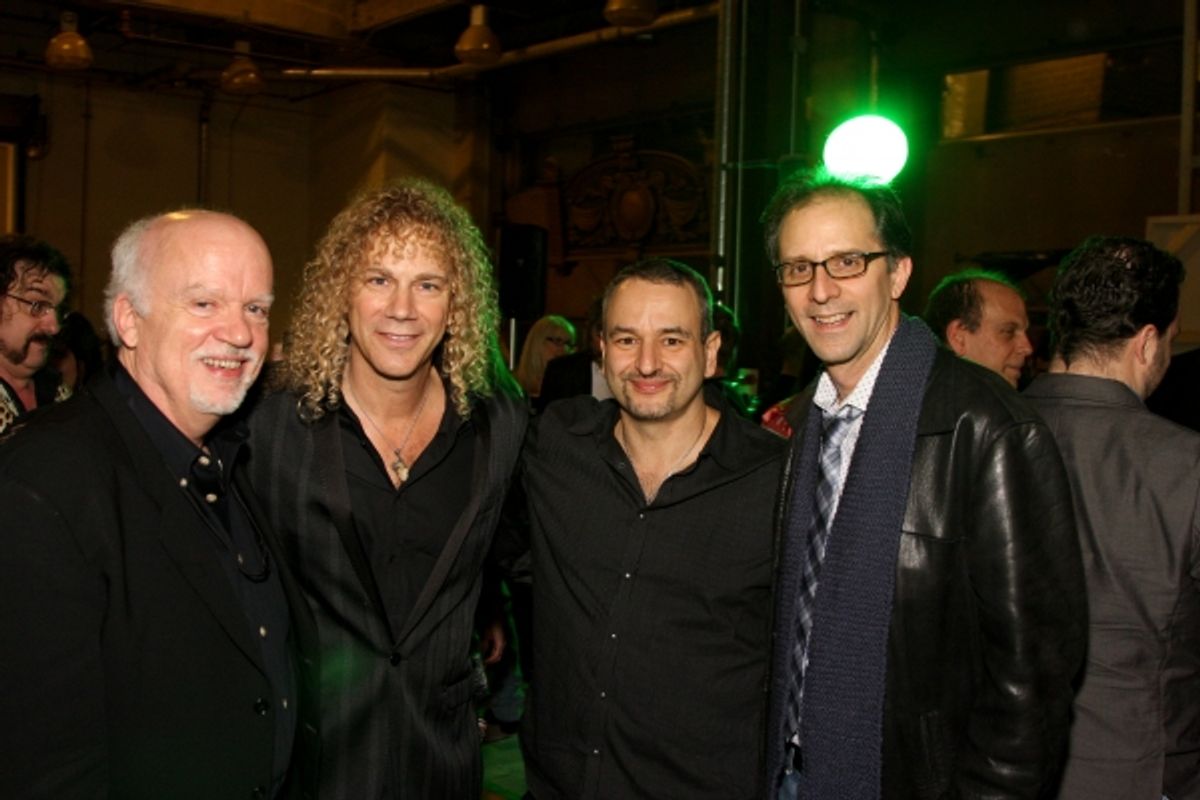  Alley Theatre Artistic Director Gregory Boyd, David Bryan, Joe DiPietro and Director John Rando at 