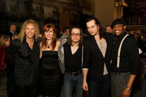  David Bryan, Mara Davi, Mitchell Jarvis, Constantine Maroulis and Antoine L. Smith Photo