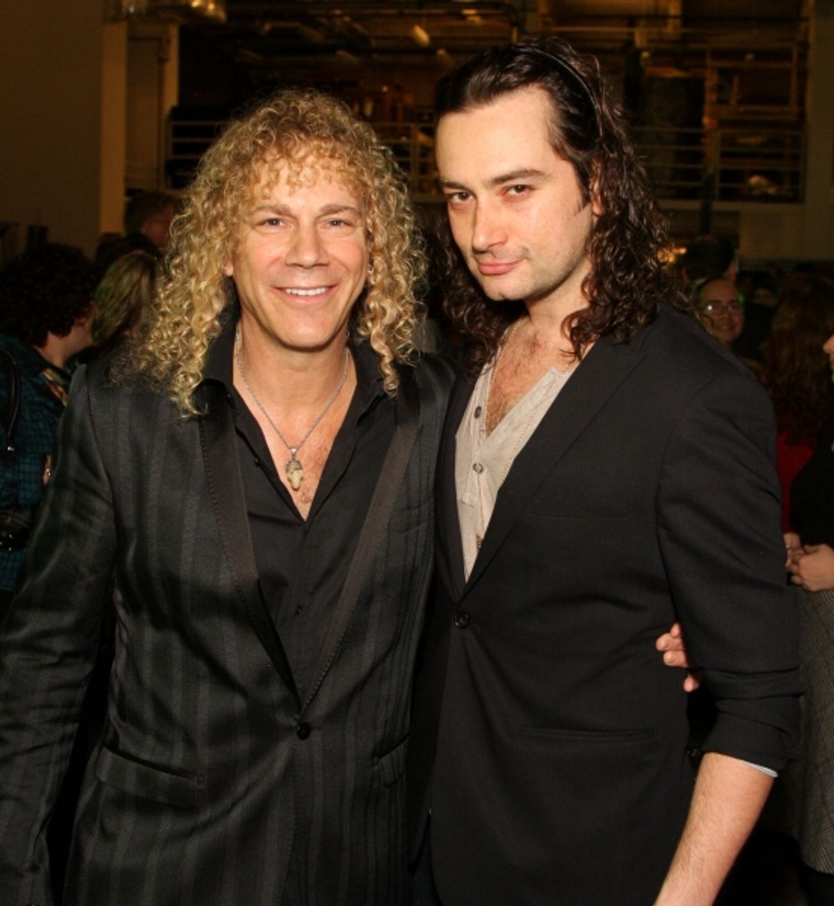 David Bryan and Constantine Maroulis  at 