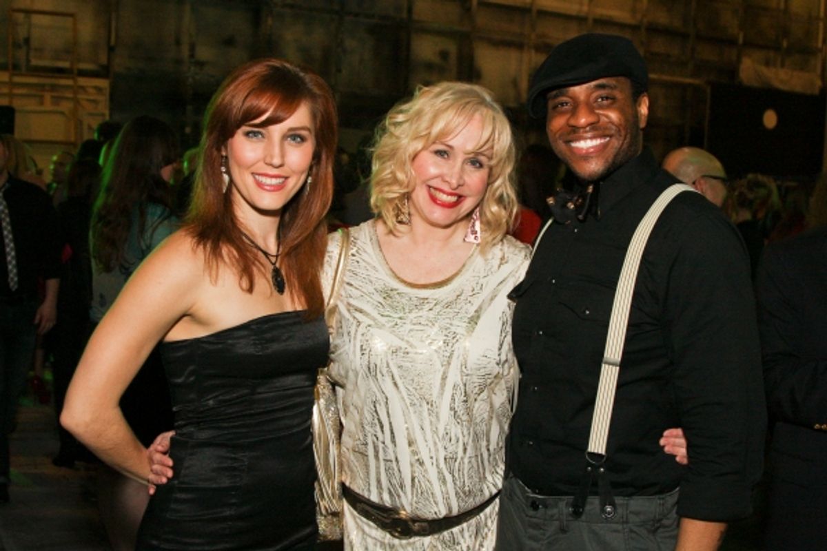 Mara Davi, Nancy Opel and Antoine L. Smith at 