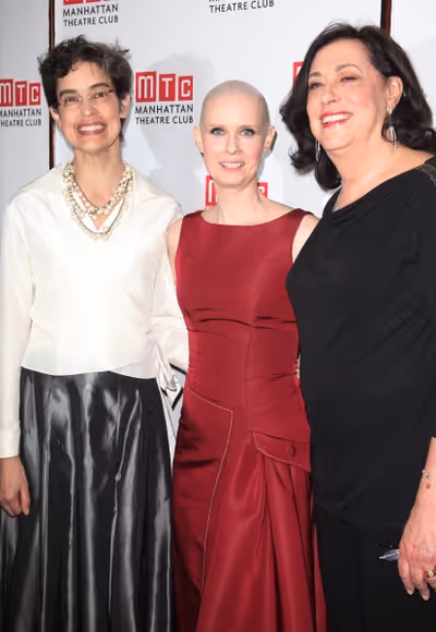 Margaret Edson, Cynthia Nixon & Lynne Meadow Photo