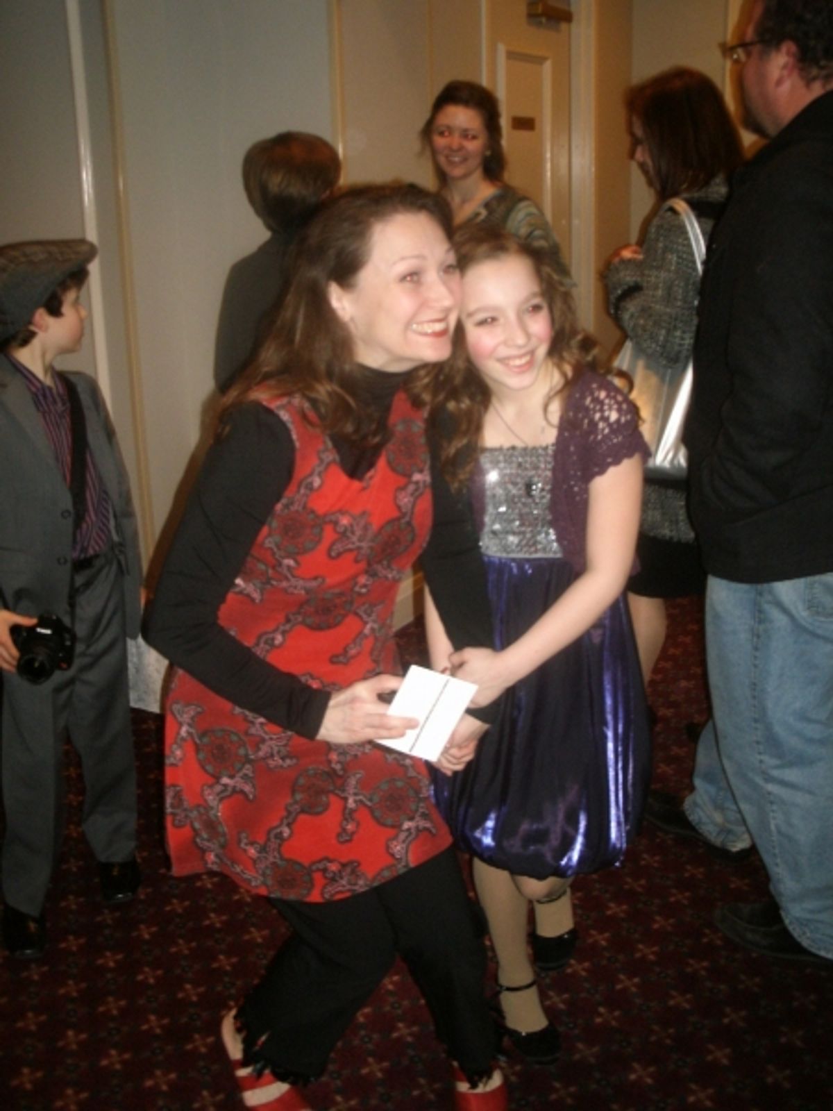 Tammy Mader, Emily Leahy at 