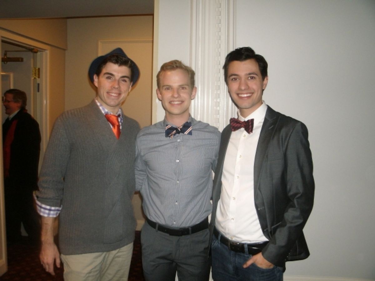 Alex McCrary, Zachary Gray, Jonathan Kwock at 