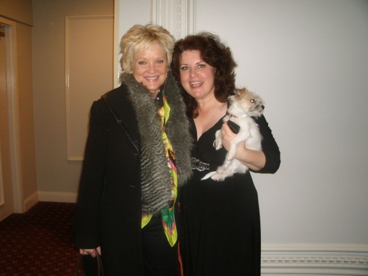 Christine Ebersole, Klea Blackhurst at 