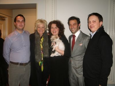 Drew DeSantis, Christine Ebersole, Klea Blackhurst, Kyle DeSantis, Jason Van Lente Photo