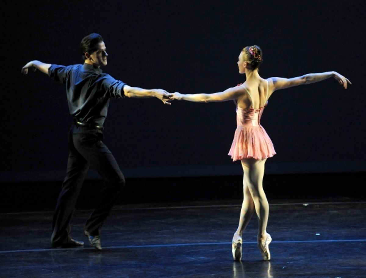 New York City Ballet's Robert Fairchild & Tiler Peck in Balanchine's Who Cares  at 