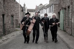 Lone Star Swing Band members Duncan McLean, Iain Tait, Lynda Anderson and Dick Levens Photo