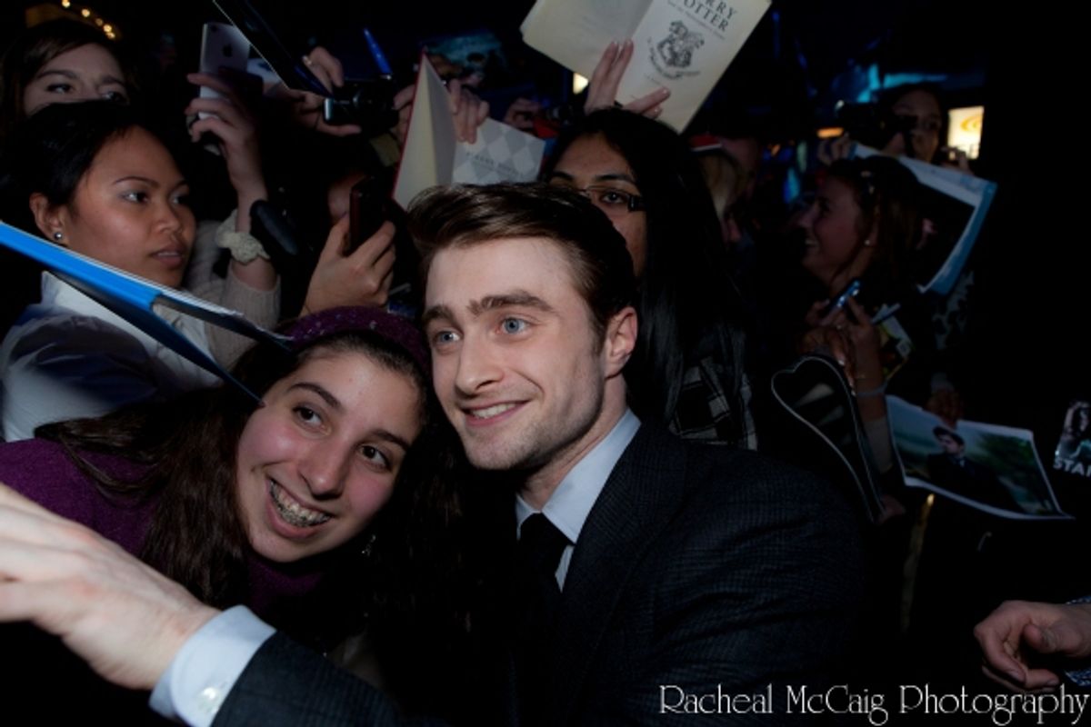Daniel Radcliffe greets his fans at 