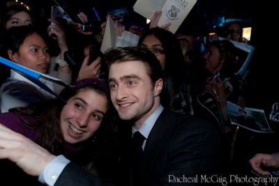Daniel Radcliffe greets his fans Photo