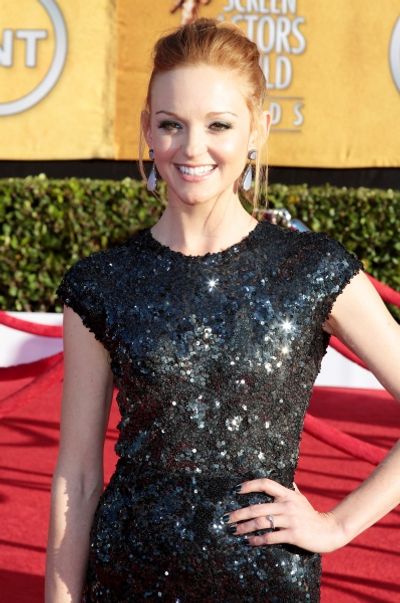 Jayma Mays pictured at the 18th Annual Screen Actors Guild Awards - arrivals held at  Photo