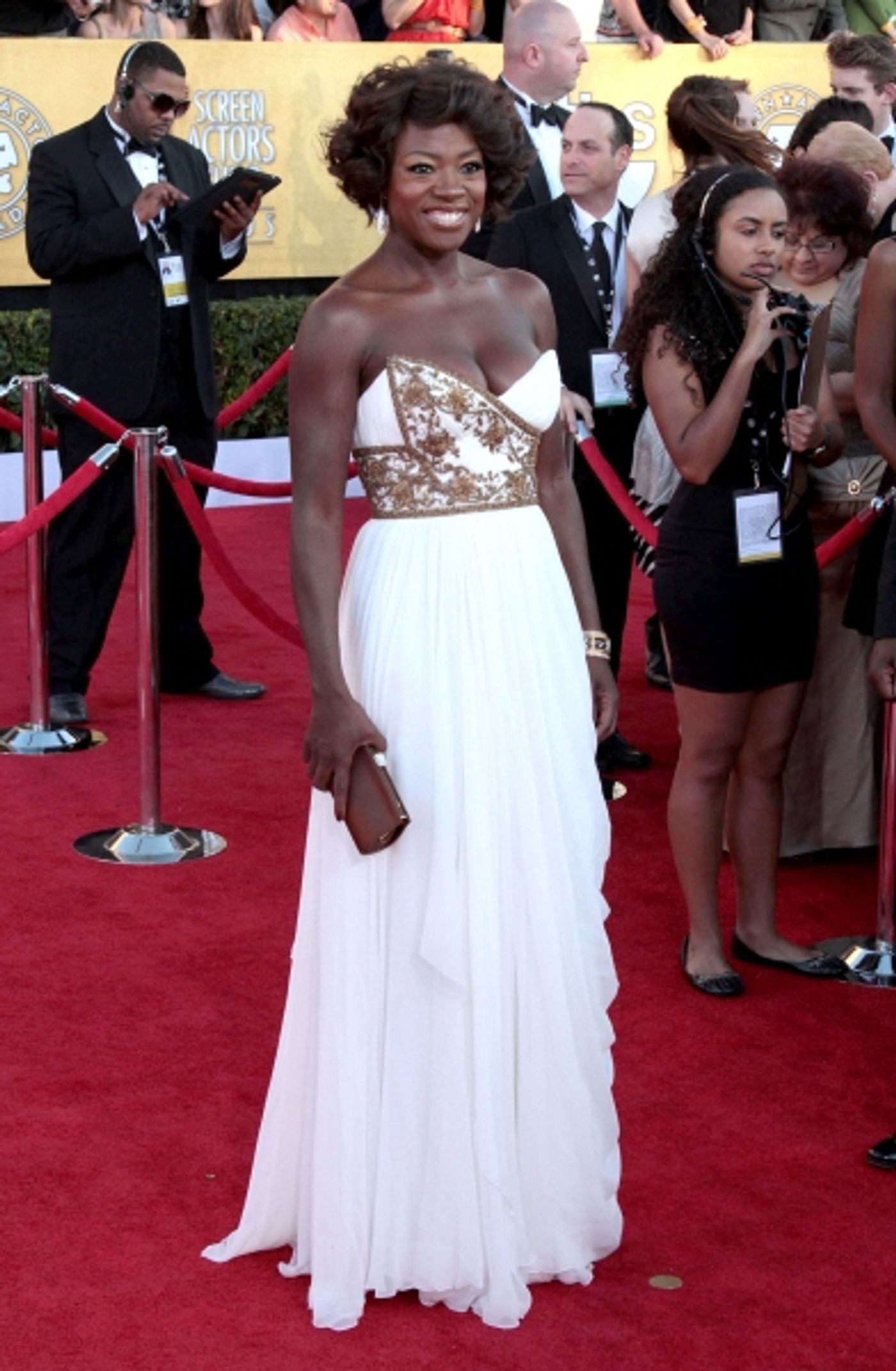Photo Coverage: Viola Davis, GLEE & More on the SAG Red Carpet!  Image