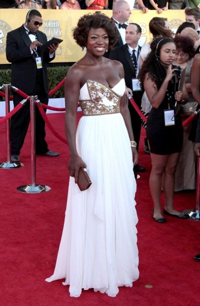 Viola Davis pictured at the 18th Annual Screen Actors Guild Awards - arrivals held at Photo
