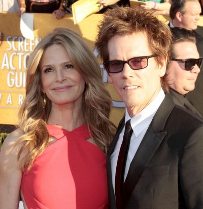 Kevin Bacon; Kyra Sedgwick pictured at the 18th Annual Screen Actors Guild Awards - a Photo
