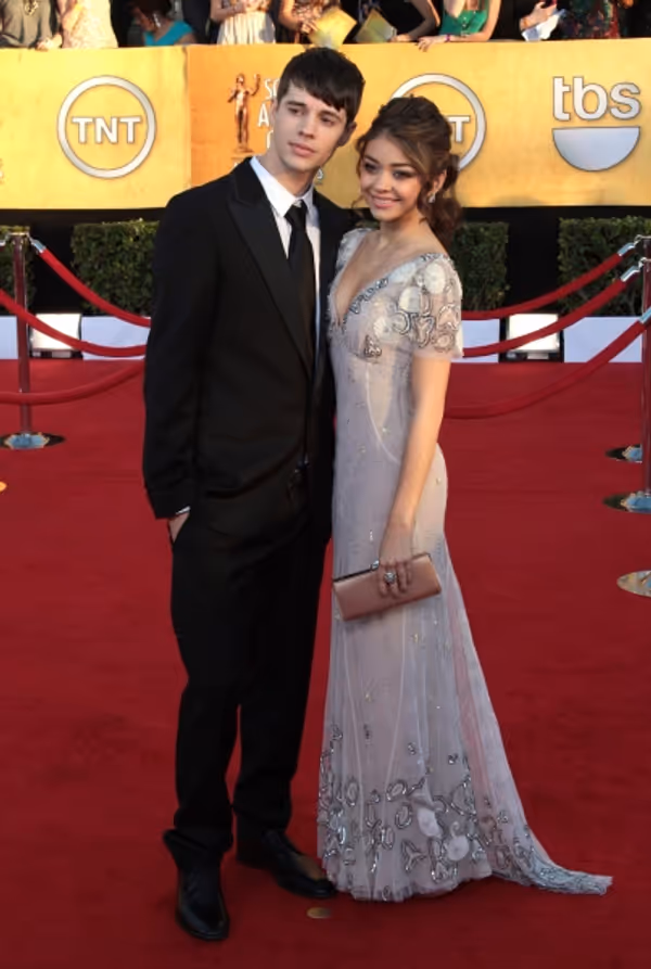  Matt Prokop; Sarah Hyland pictured at the 18th Annual Screen Actors Guild Awards - a Photo