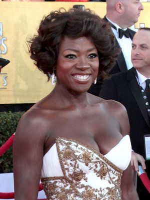 Viola Davis pictured at the 18th Annual Screen Actors Guild Awards - arrivals held at the Shrine Auditorium and Exposition Center in Los Angeles, CA on January 29, 2012 © RD / Orchon / Retna Digital @ BroadwayWorld Viola Davis pictured at the 18th Annual Screen Actors Guild Awards - arrivals held at Photo