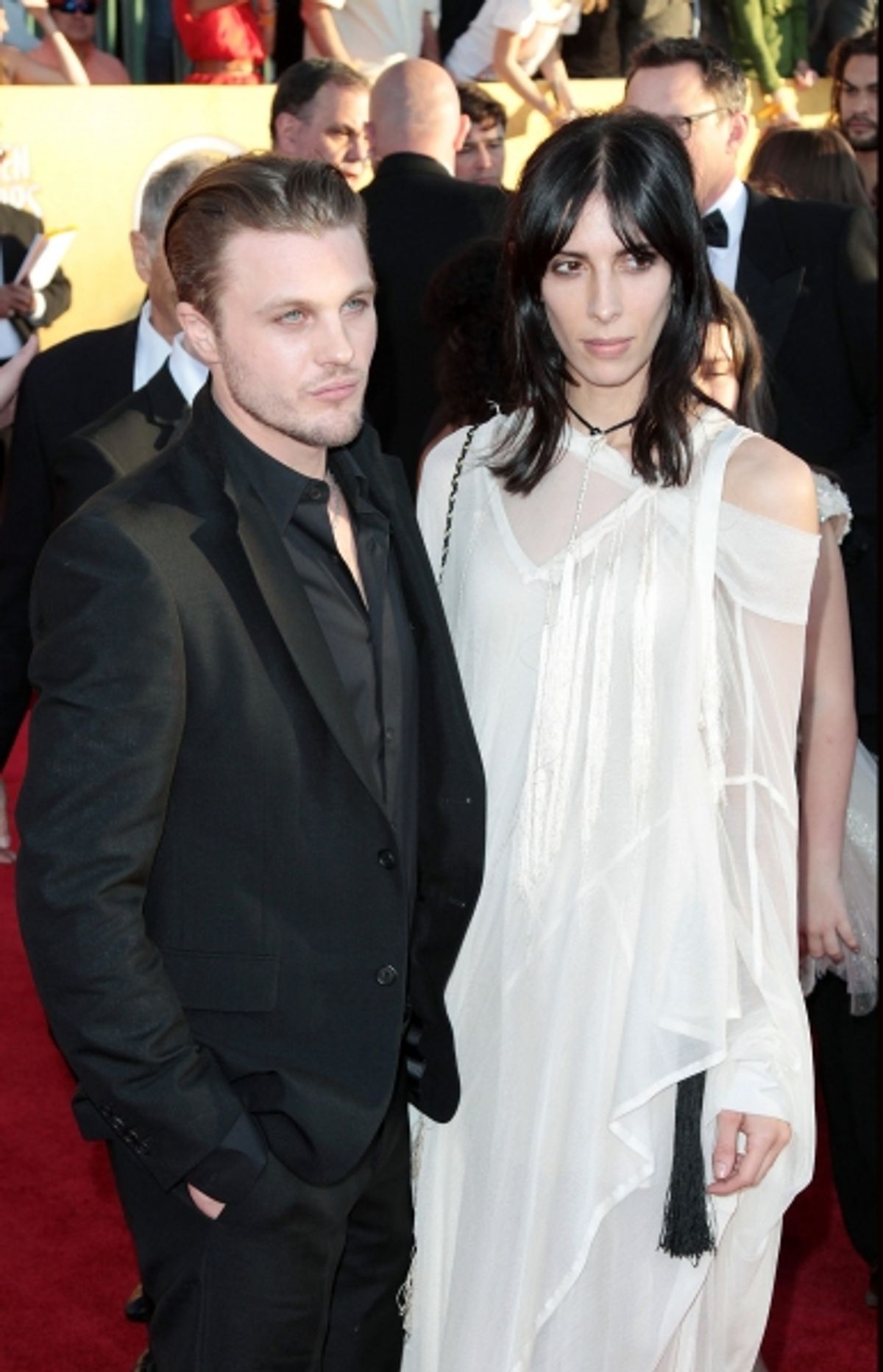 Michael Pitt pictured at the 18th Annual Screen Actors Guild Awards - arrivals held at the Shrine Auditorium and Exposition Center in Los Angeles, CA on January 29, 2012 Ã‚Â© RD / Orchon / Retna Digital at 