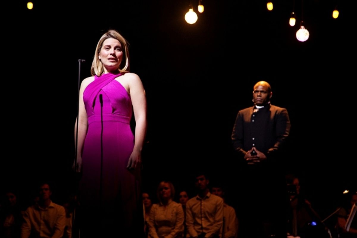 Louise Dearman and Anton Stephans at 