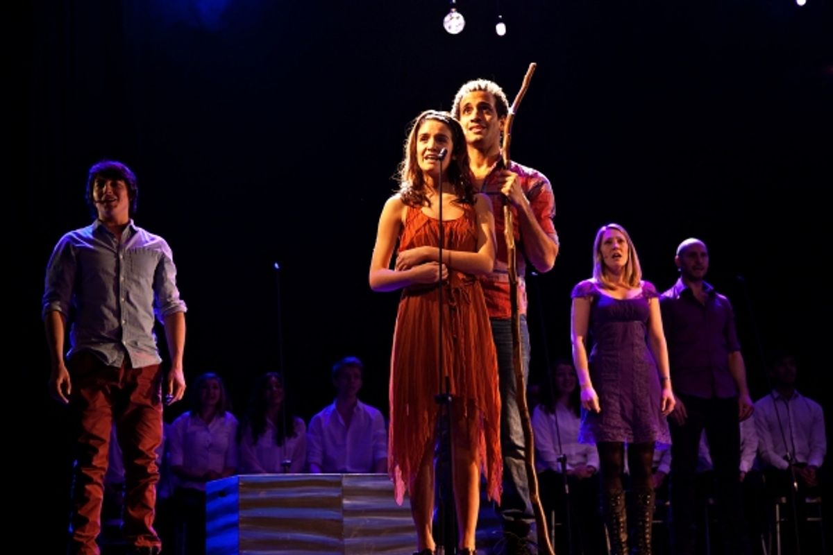 Lauren Samuels and Waylon Jacobs at 