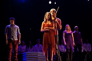 Lauren Samuels and Waylon Jacobs @ BroadwayWorld Lauren Samuels and Waylon Jacobs Photo