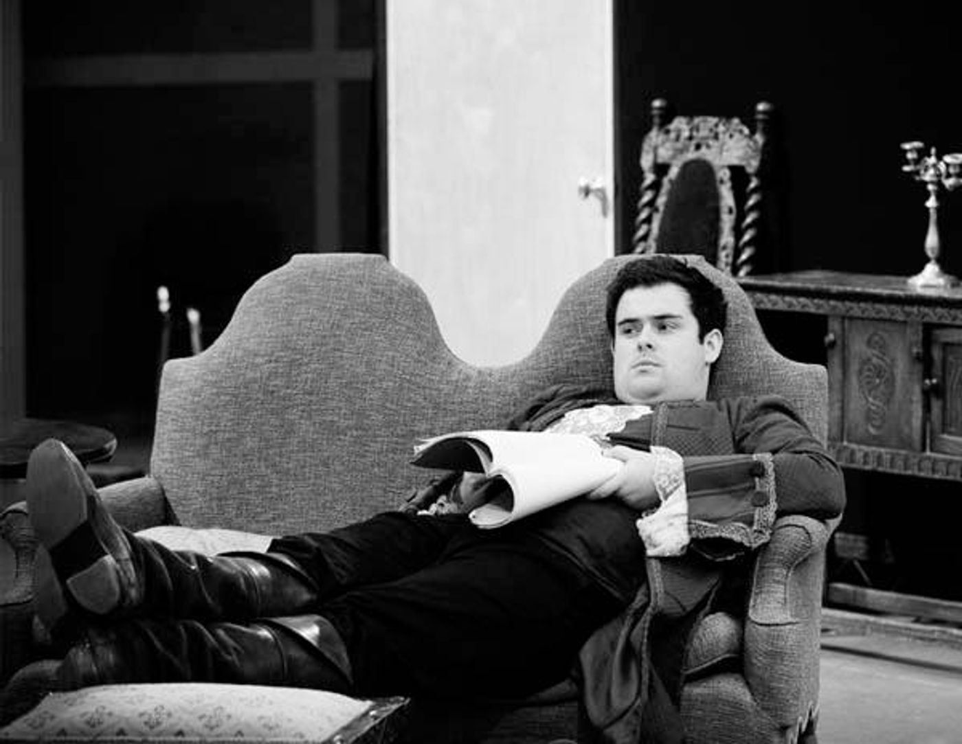 Photo Coverage: In Rehearsal with National Theatre Live's SHE STOOPS TO CONQUER Photo Coverage: In Rehearsal with National Theatre Live's SHE STOOPS TO CONQUER Image