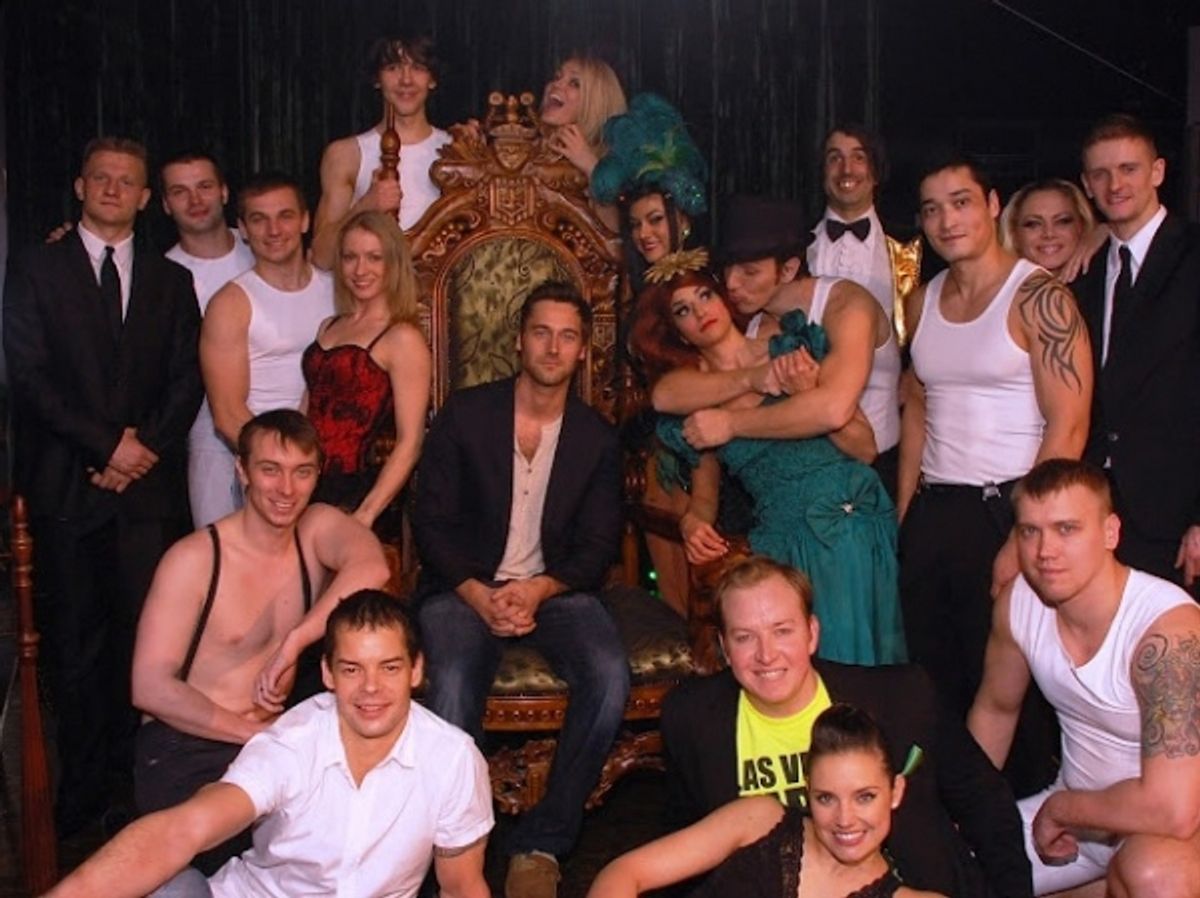 Ryan Eggold and the cast of ABSINTHE at 