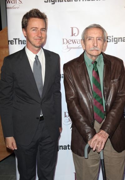 Edward Norton & Edward Albee  Photo