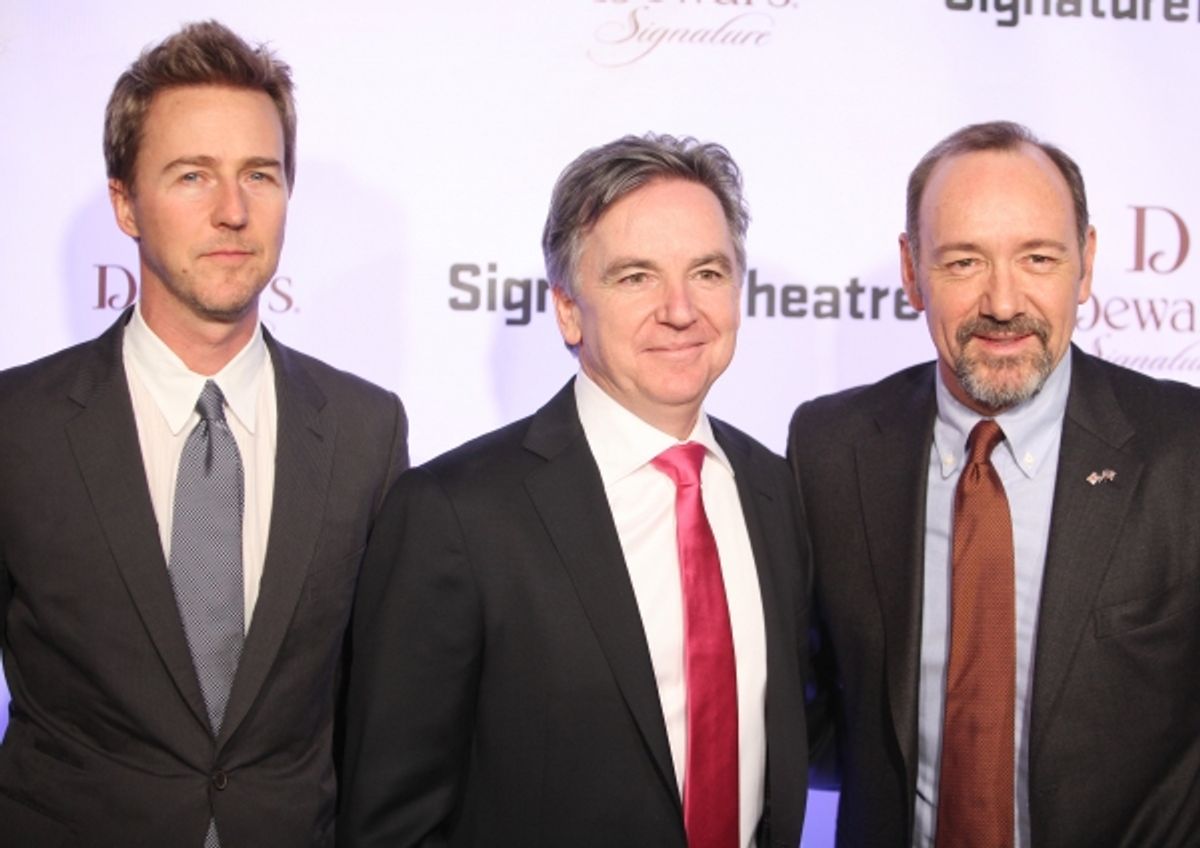 Edward Norton and Kevin Spacey  at 