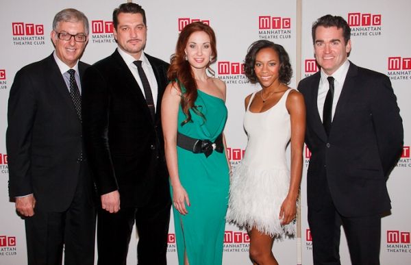 Joel Silverman, Paulo Szot, Sierra Boggess, Nikki M. James, and Brian d'Arcy James Photo
