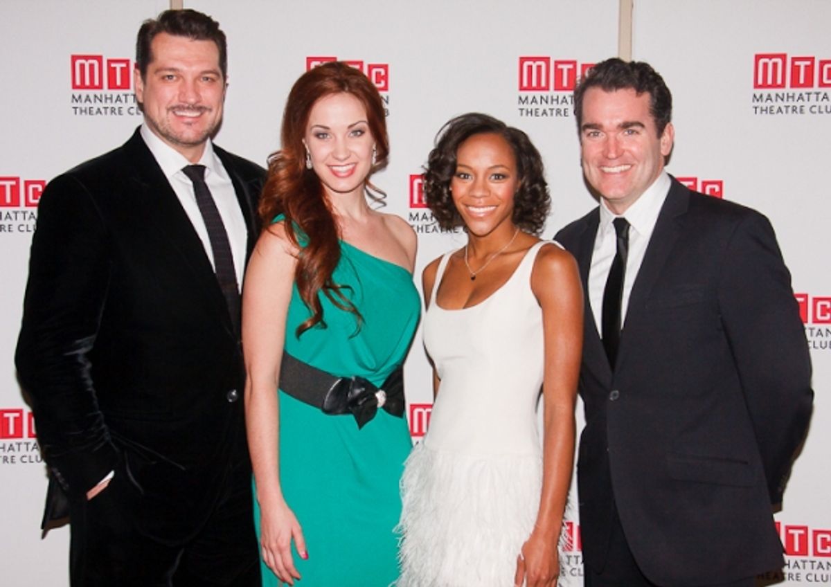 Paulo Szot, Sierra Boggess, Nikki M. James, and Brian d'Arcy James at 
