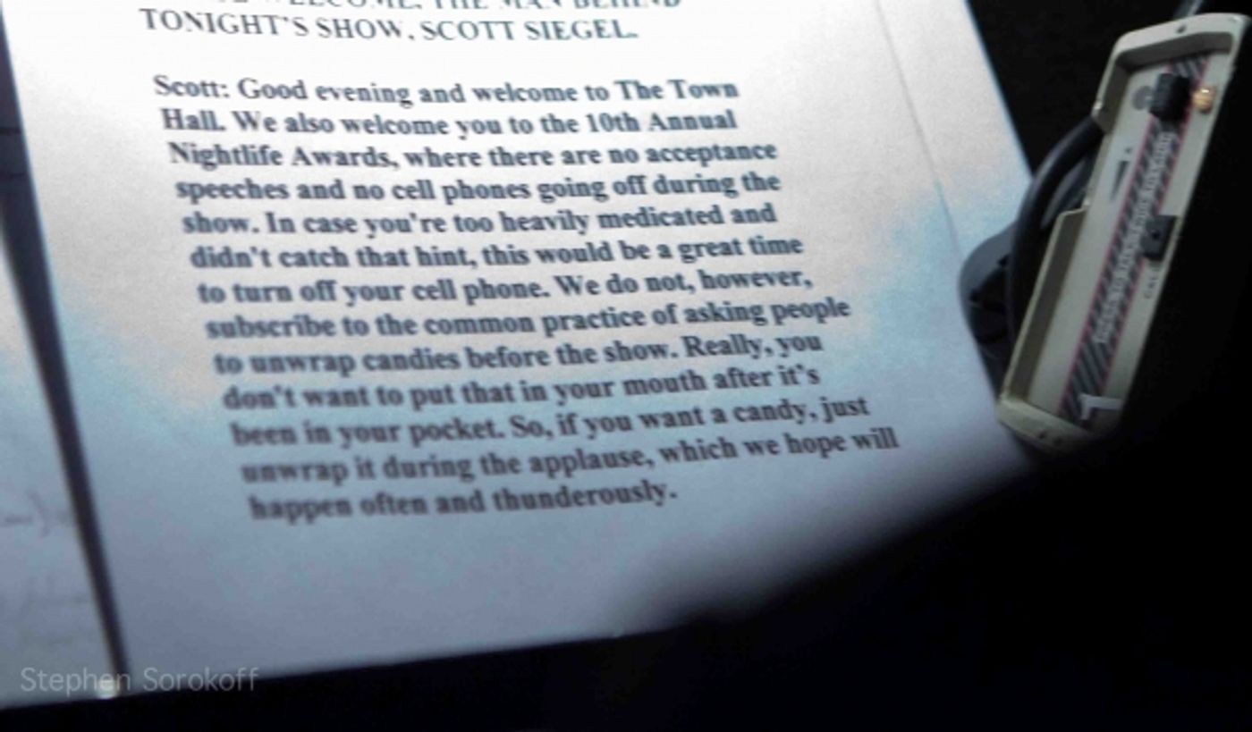 Photo Coverage: Inside the 2012 Nightlife Awards at Town Hall!  Image