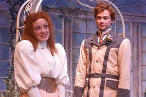 Caitlin Wise (Cecily Cardew) and Jake Walker (Algernon Moncrieff) @ BroadwayWorld Caitlin Wise (Cecily Cardew) and Jake Walker (Algernon Moncrieff) Photo