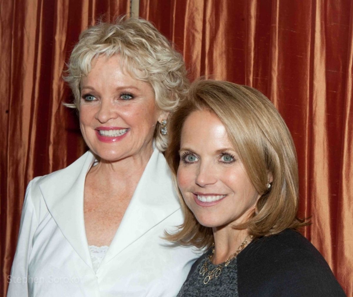 Christine Ebersole & Katie Couric at 