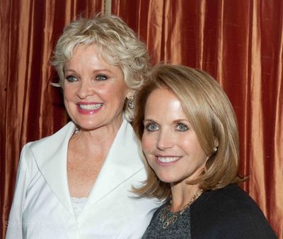 Christine Ebersole & Katie Couric Photo