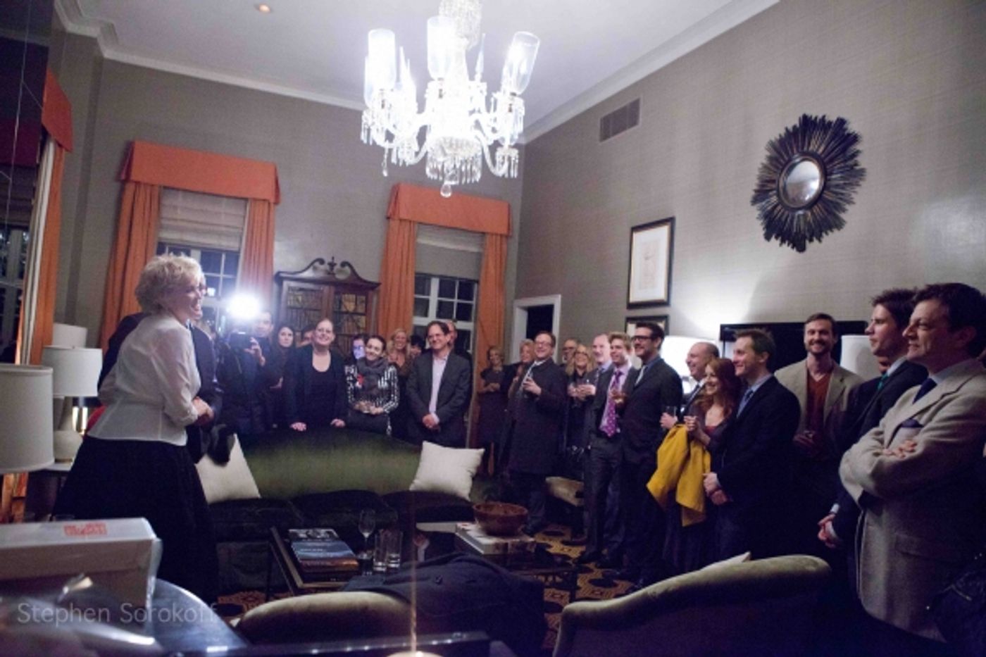 Photo Coverage: Katie Couric, Matthew Broderick & More Cheer on Christine Ebersole at the Cafe Carlyle  Image