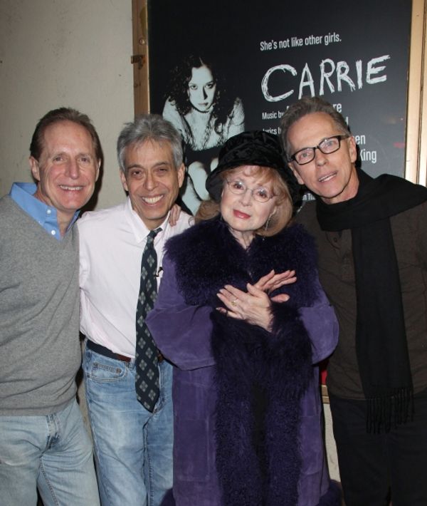 Michael Gore (Music & Lyrics), Lawrence D. Cohen (Book), Piper Laurie (Actress) & Dea Photo
