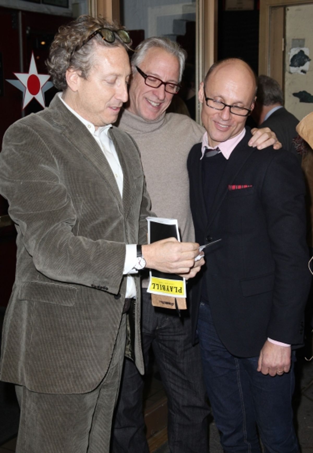 Bernie Telsey, Robert LuPone, Will Cantler  at 