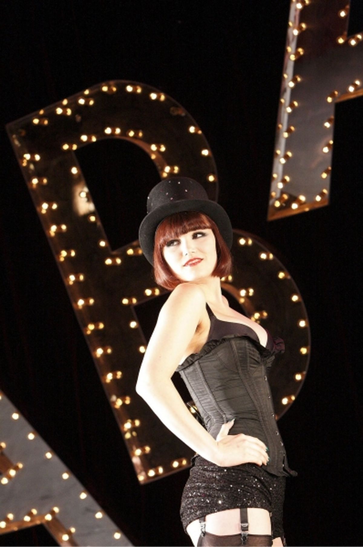 Samantha Barks and Wayne Sleep in CABARET at the Lyric Theatre, London, Britain - 29 Jul 2008 (Photo by Julian Makey / Rex USA)  at 