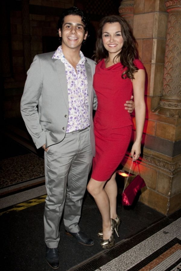 Liam Tamne and Samantha Barks at the 25th anniversary of THE PHANTOM OF THE OPERA aft Photo