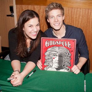 Lindsay Mendez and Hunter Parrish
 Photo