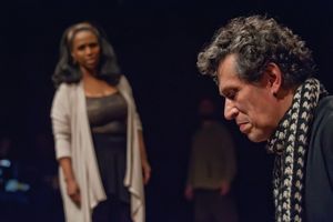 Yolanda Rabun as Aldonza and Randolph Curtis Rand as Don Quixote @ BroadwayWorld Yolanda Rabun as Aldonza and Randolph Curtis Rand as Don Quixote Photo