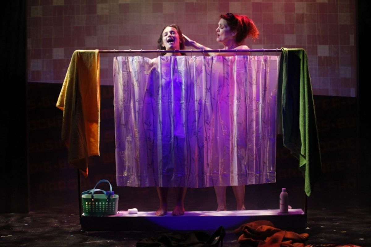 Sas Goldberg and Candy Buckley in  Business Shower by Kim Rosenstock at 