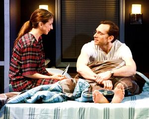 Marin Hinkle and Stephen Kunken Photo