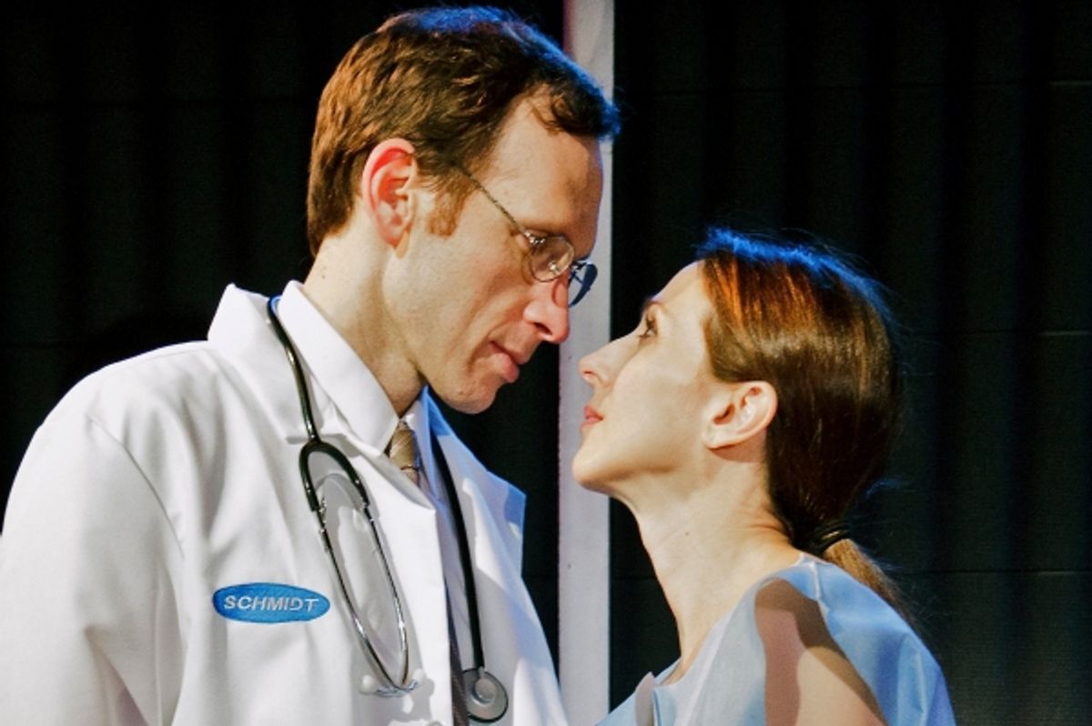 Stephen Kunken and Marin Hinkle at 