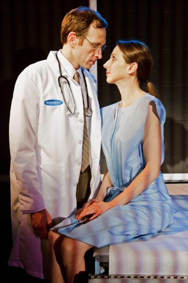 Stephen Kunken and Marin Hinkle Photo